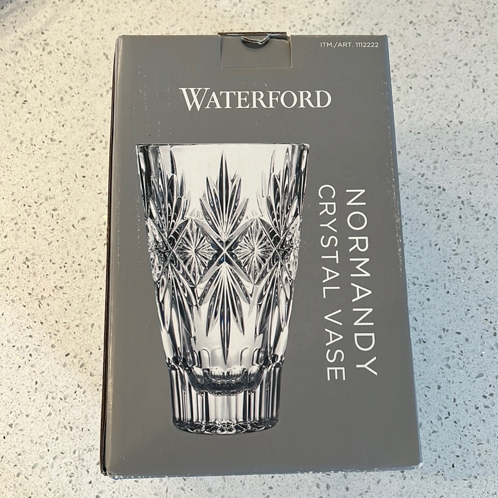 Waterford Normandy Crystal Vase